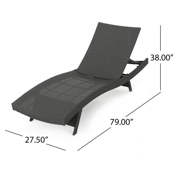 Sol 72 Outdoor™ Rebello Outdoor Chaise Lounge & Reviews Wayfair